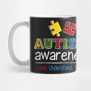 Autism Love Understand Support Mug